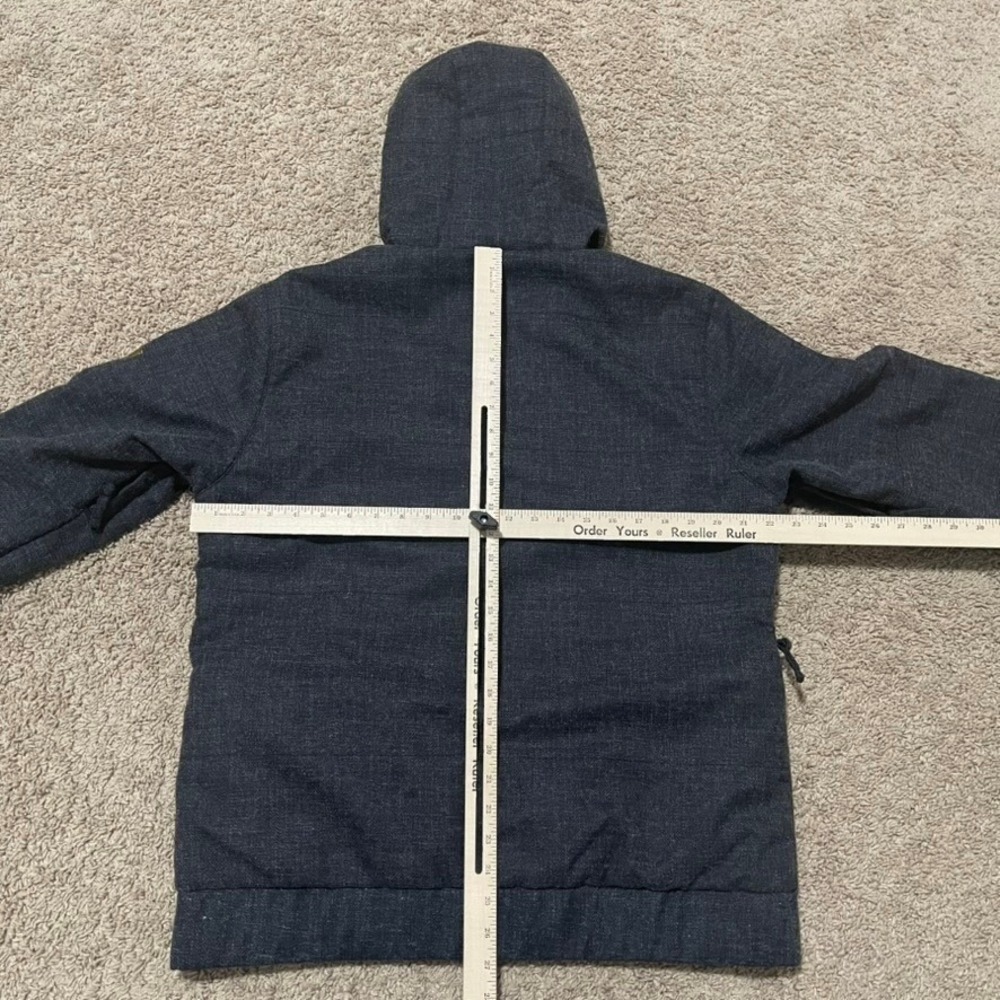 Billabong‎ Jacket Womens Medium Gray Tara Dakides Hooded Ski Snowboard Outerwear - Picture 12 of 12